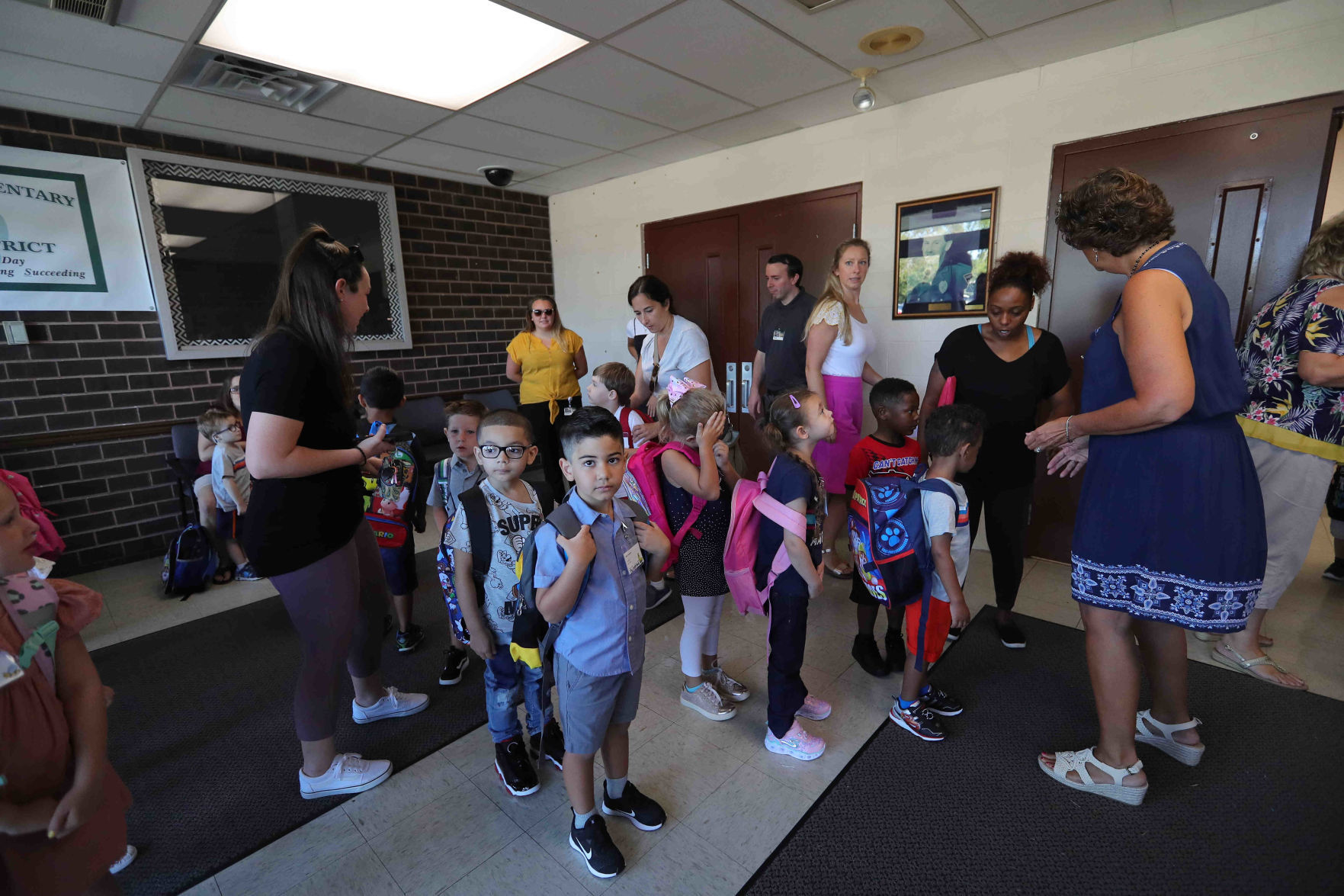 First day of School of David C. Douglass Veterans Memorial School